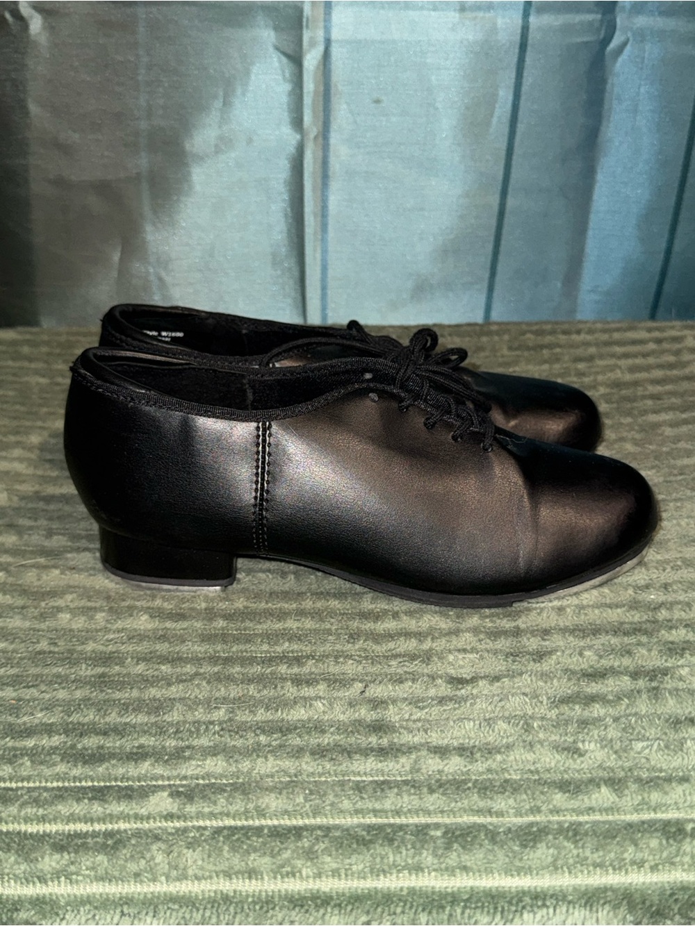 Weissman Black Leather Oxford Tap Dance Shoes